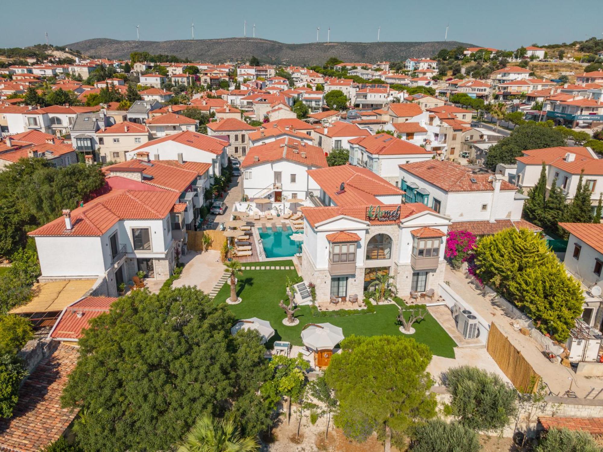Armel Alacati Konaklama Exterior foto