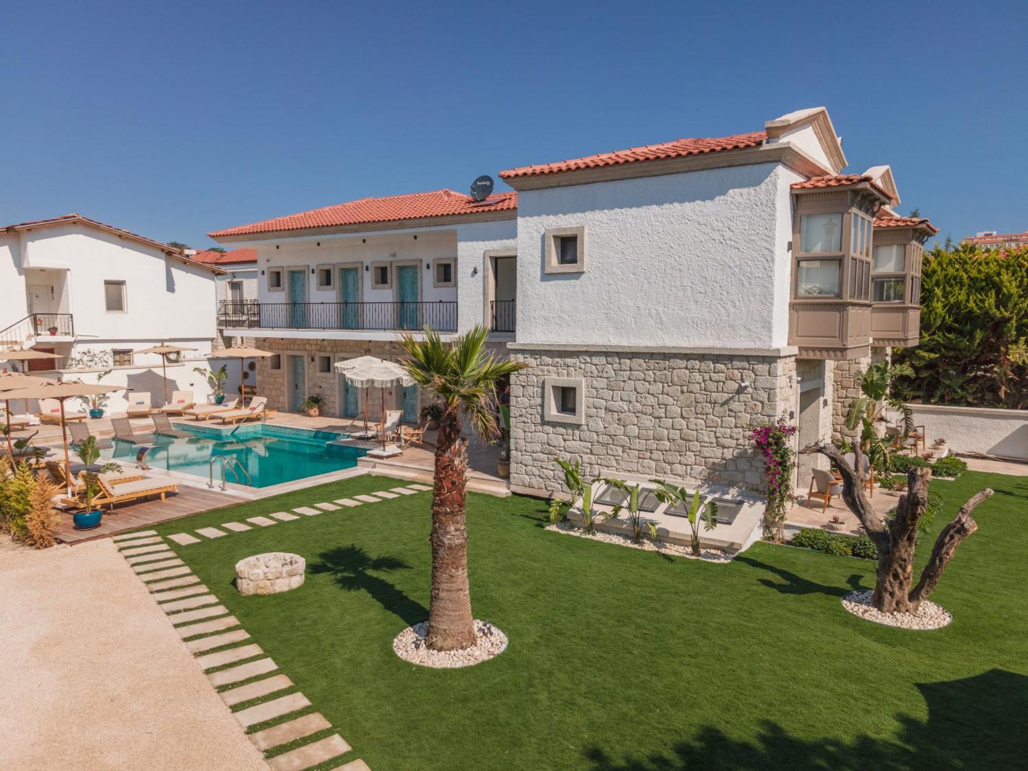 Armel Alacati Konaklama Exterior foto