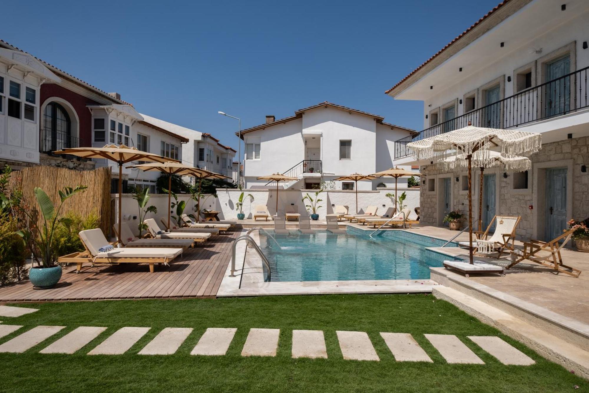 Armel Alacati Konaklama Exterior foto